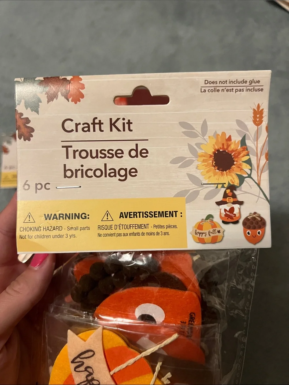 Fall Craft Kis - Picture 2 of 5